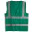 Pro RTX High Visibilty  Waistcoat Paramedic Green Medium 40" Chest