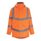 Regatta Hi-Vis Pro Contract Dover Parka Jacket Orange Medium 46.8" Chest