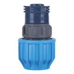 Flomasta  MDPE Copper Adaptor 25mm x 15mm