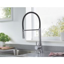 Bristan Silhouette  Pull-Out Kitchen Tap Chrome-Plated