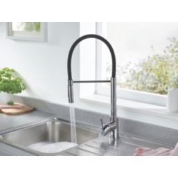 Bristan Silhouette  Pull-Out Kitchen Tap Chrome-Plated