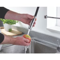 Bristan Silhouette  Pull-Out Kitchen Tap Chrome-Plated