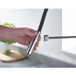Bristan Silhouette  Pull-Out Kitchen Tap Chrome-Plated