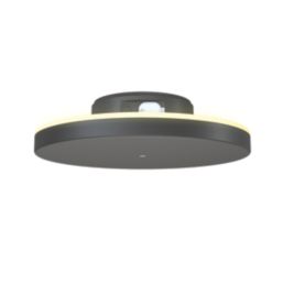 Calex Siderno Outdoor Rechargeable LED Wall Light Black 200lm