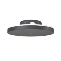 Calex Siderno Outdoor Rechargeable LED Wall Light Black 200lm