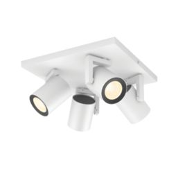 Philips Hue Argenta  LED Quadruple Spotlight White 6W 1400lm