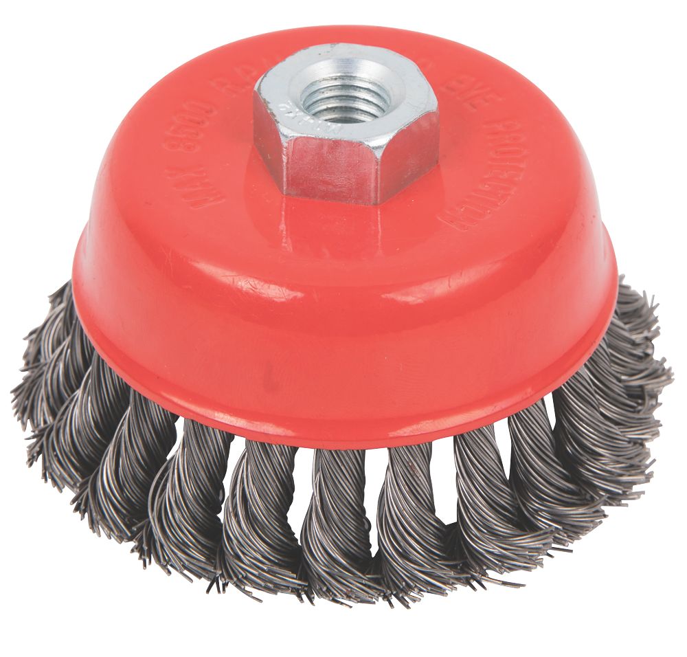 Buy online Bosch Wire cup brush 65 mm, 0,35 mm, M14 (knotted) from