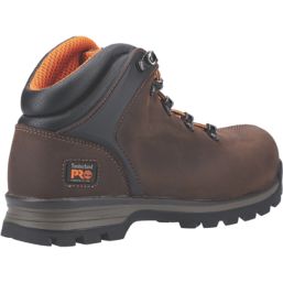 Timberland Pro Splitrock XT Size 10  Brown Water-Resistant  Safety Boots