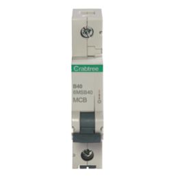 Crabtree Loadstar 40A SP B Curve  MCB