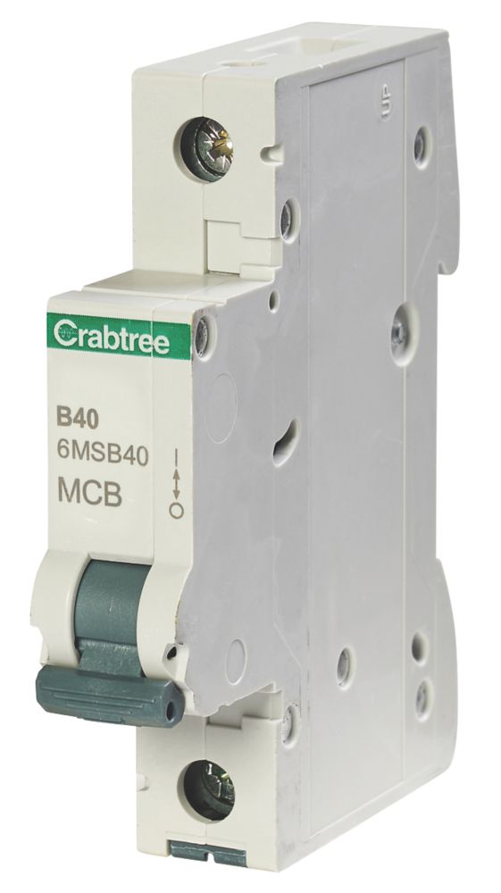 Crabtree Loadstar 40A SP Type B  MCB