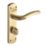 Designer Levers Goodrich Fire Rated WC Lever Bathroom Door Handle Pair Antique Brass