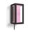 Philips Hue Impress Outdoor LED Low-Volt Wall Light Black 8W 710-1180lm