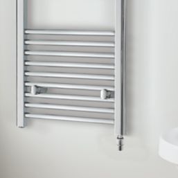 Towelrads 691mm x 600mm 512BTU Chrome Flat Electric Towel Radiator