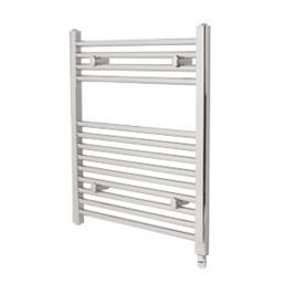 Towelrads 691mm x 600mm 512BTU Chrome Flat Electric Towel Radiator