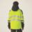 Regatta Hi Vis X-Pro Shell Jacket Black/Yellow Large 42" Chest