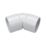 FloPlast  Bends 135° White 40mm 5 Pack