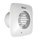 Xpelair DX150TS 150mm (6") Axial Bathroom or Kitchen Extractor Fan with Timer White 220-240V