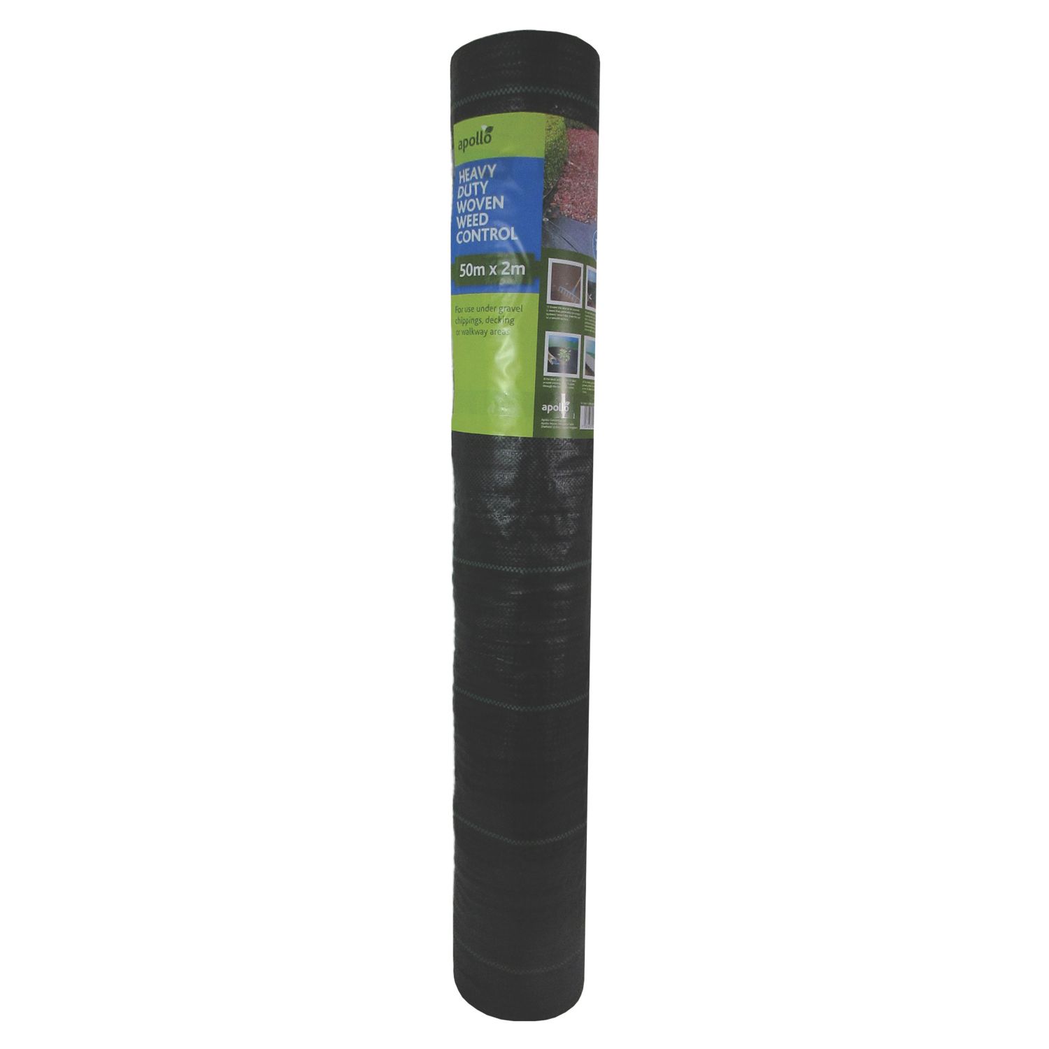 Apollo Heavy Duty Weed Control 50m x 2m (35551)