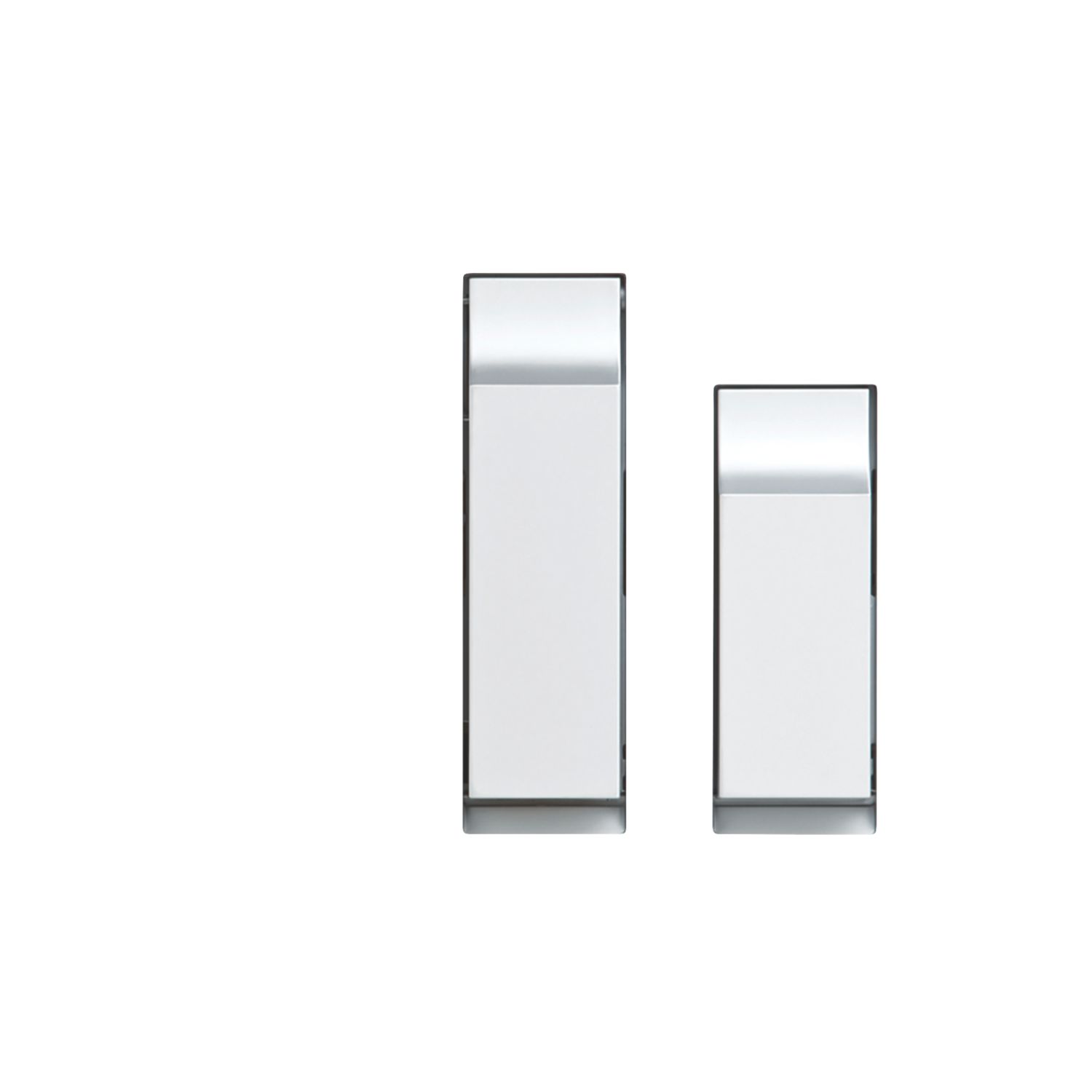 Fluidmaster Schwab Vivo 634675 Dual-Flush Flushing Plate Matt Chrome (3557X)