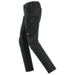 Snickers 6873 Stretch Trousers Black 39" W 30" L