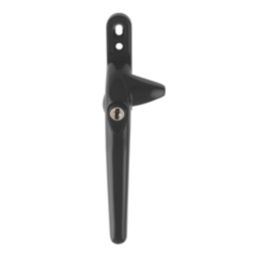 Smith & Locke  Left-Handed Cockspur Window Handle Matt Black