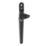 Smith & Locke  Left-Handed Cockspur Window Handle Matt Black