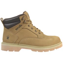 Scruffs Verona   Safety Boots Tan Size 8