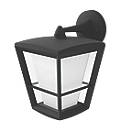 Philips Hue Econic Outdoor LED Smart Down Wall Light Black 15W 1140lm