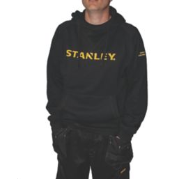 Stanley Montana Work Hoodie Black X Large 45-47 Chest - Screwfix