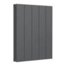 Reina Casina 600mm x 470mm 1759BTU Anthracite Horizontal Aluminium Radiator