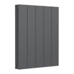 Reina Casina 600mm x 470mm 1759BTU Anthracite Horizontal Aluminium Radiator