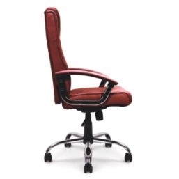 Nautilus Designs Westminster  High Back Executive Chair Burgundy