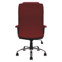 Nautilus Designs Westminster  High Back Executive Chair Burgundy