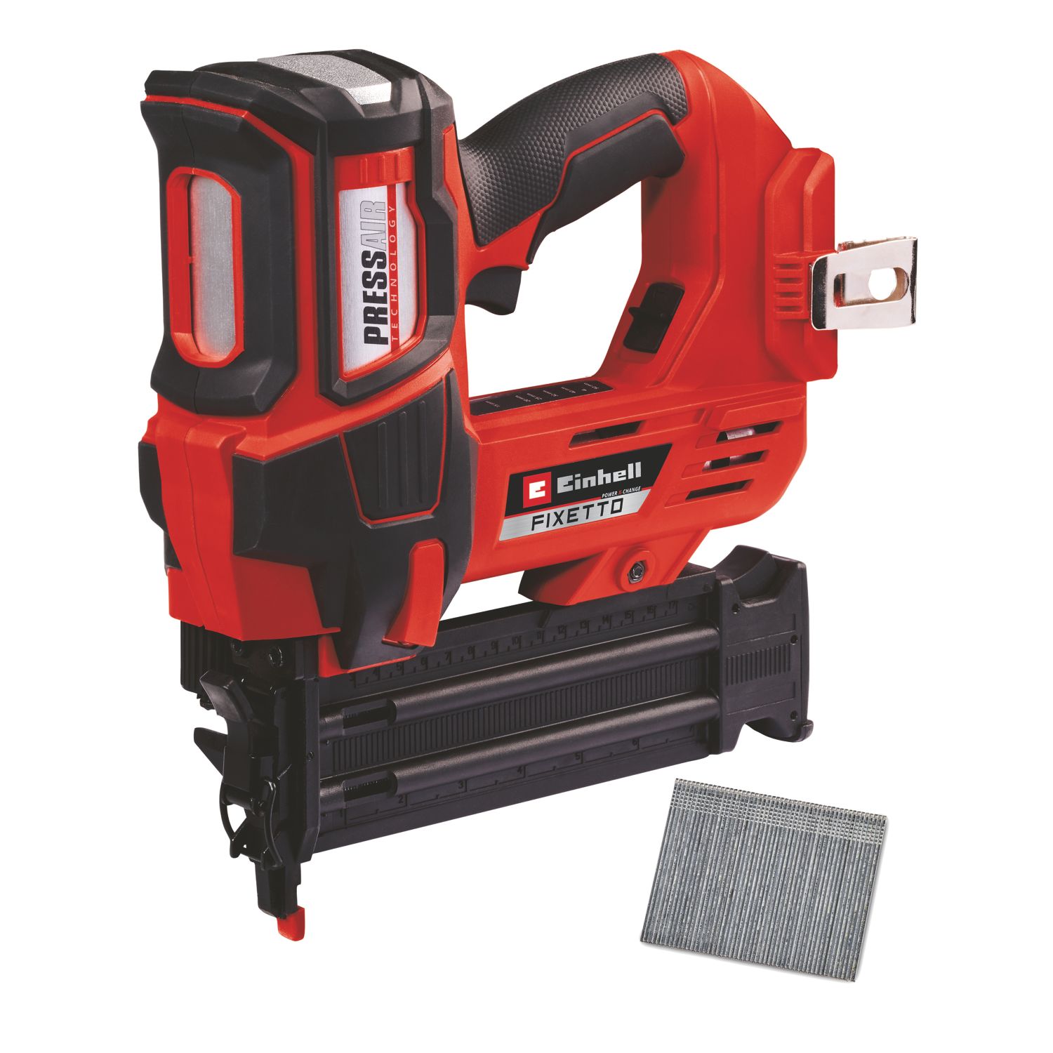 Einhell Professional FIXETTO 18/50 N 50mm 18V Li-Ion Power X-Change Second Fix Cordless Nail Gun - Bare (355PW)