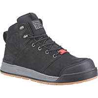 Hard Yakka 3056 Metal Free  Safety Boots Black Size 10.5