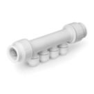 JG Speedfit PEM522210WP Plastic Push-Fit Reducing 4 Port Plumbing Manifold 22mm x 10mm