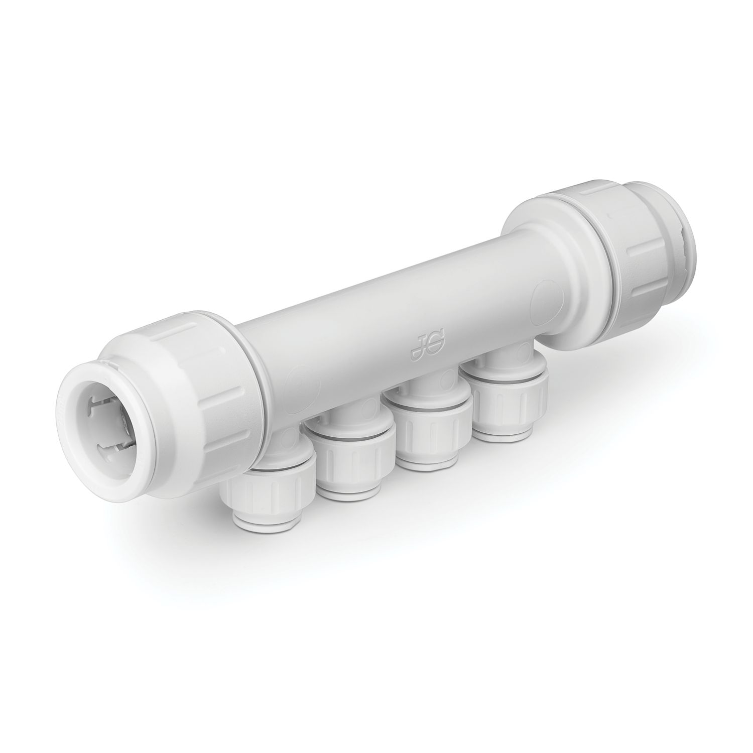 JG Speedfit PEM522210WP Plastic Push-Fit Reducing 4 Port Plumbing Manifold 22mm x 10mm (355TA)