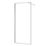 Triton Neo  Frameless Showerwall & Swivel Panel Chrome 1400mm x 2015mm