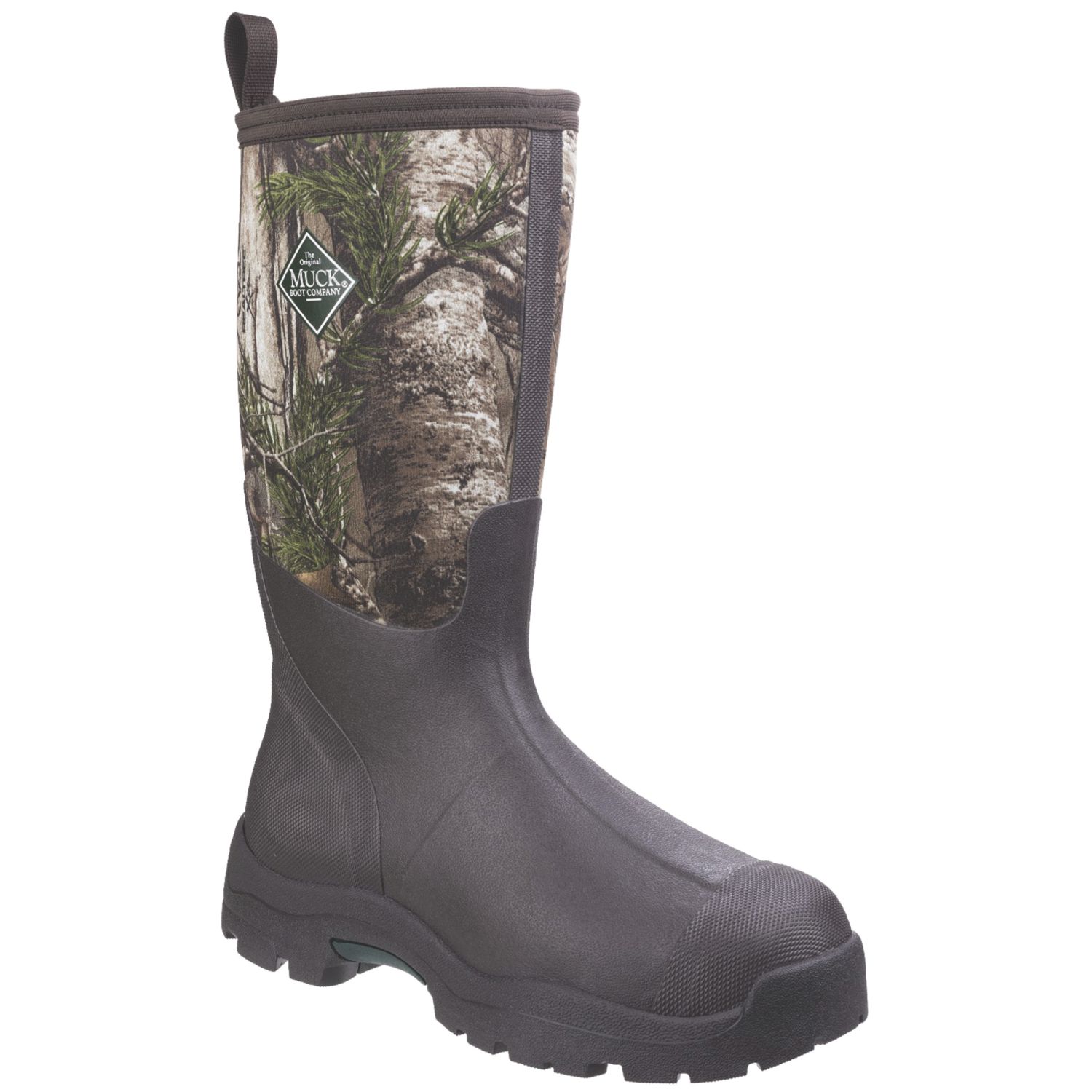 Muck Boots Derwent II Size 7 Bark/Blk Non Safety Wellies (355YG)