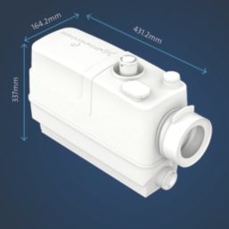 Grundfos Sololift 2 CWC-3 Wall-Hung Macerator 620W 220-240V