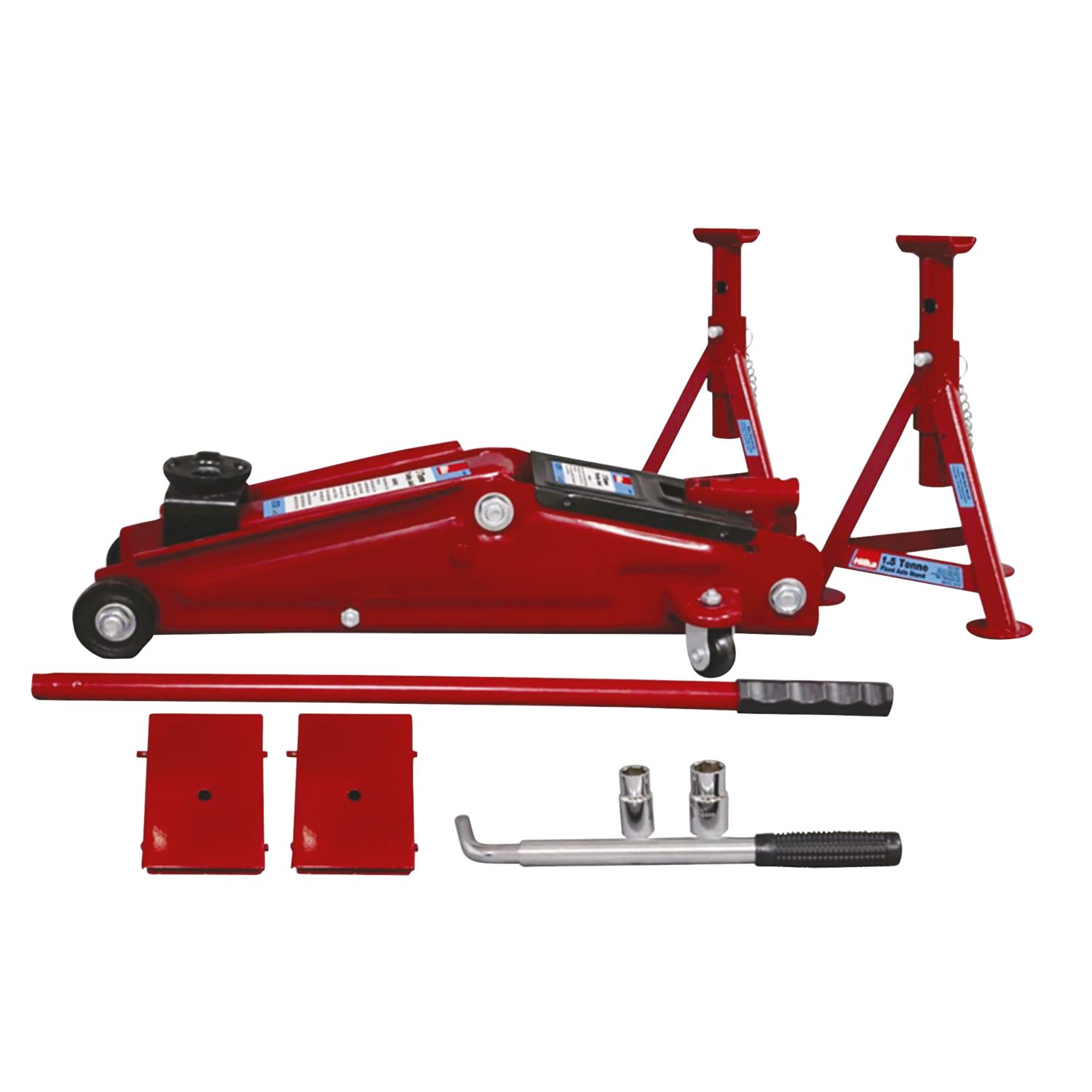 Hilka Pro-Craft 3 Tonne Combination Jack Kit 8 Piece Set (3569R)