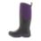 Muck Boots Arctic Sport II Tall Size 6 Womens Black & Purple Non Safety Wellies