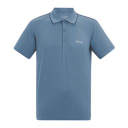 Regatta Maverik Stretch Polo Shirt China Blue X Large 46.4" Chest