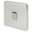 Schneider Electric Lisse Deco 20AX 1-Gang DP Control Switch Polished Chrome with LED with White Inserts