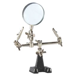 Weller WLACCHHB-02 2-Arm Helping Hands Soldering Stand with Magnifier