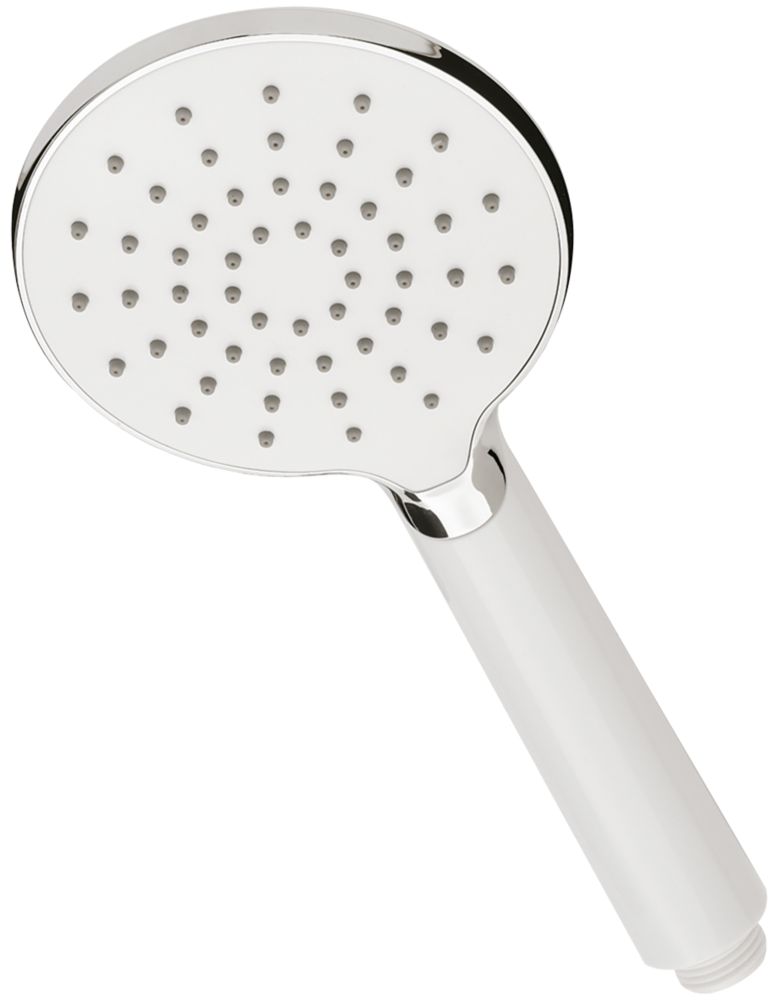 Triton Lesley Shower Head White 110mm x 245mm