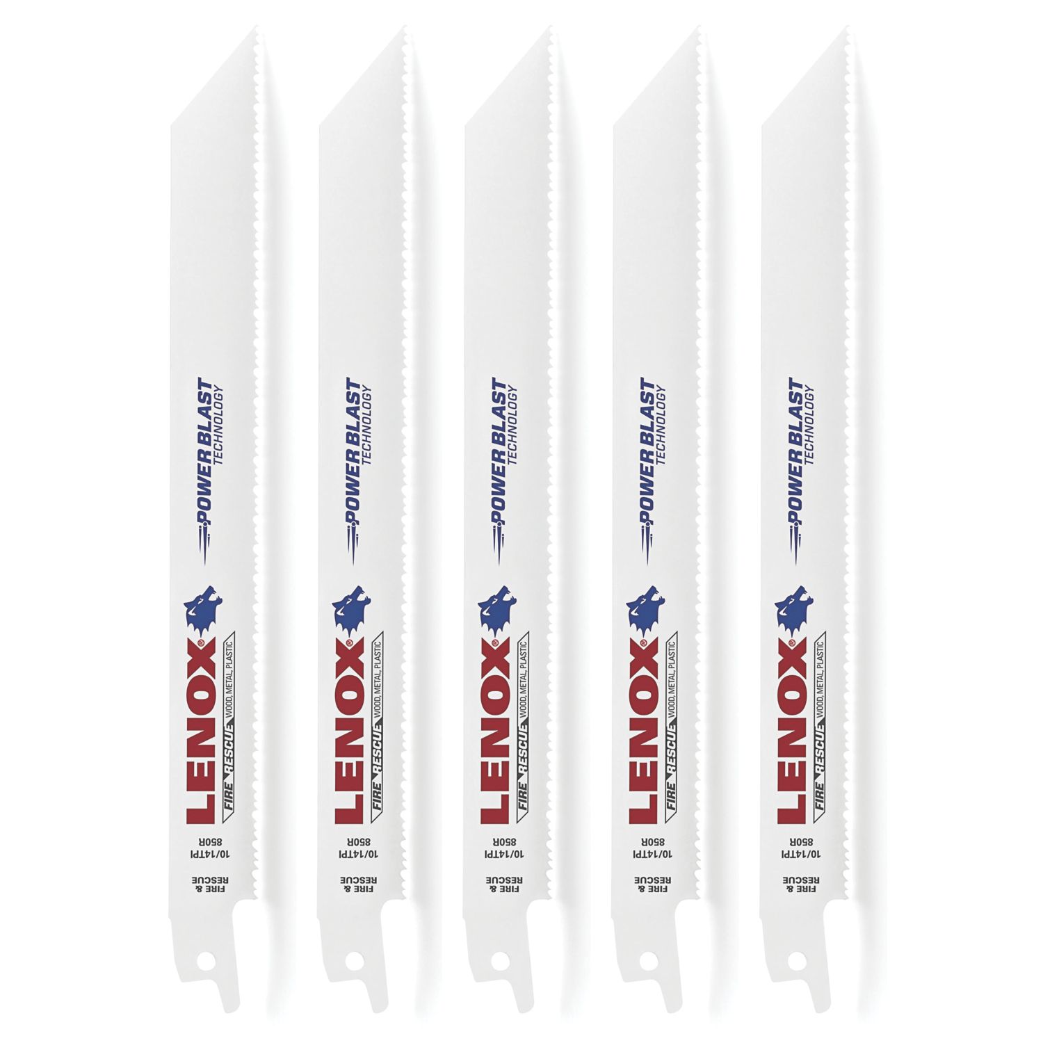 Lenox 20577850R Multi-Material Reciprocating Saw Blades 203mm 5 Pack (356JF)