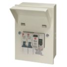 Wylex  4-Module 2-Way Populated  Garage Consumer Unit