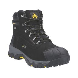 Amblers FS987 Size 7  Black Waterproof Steel Toe Cap Safety Boots