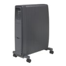 Dimplex  2kW Electric Freestanding Oil-Free Radiator with Timer Anthracite